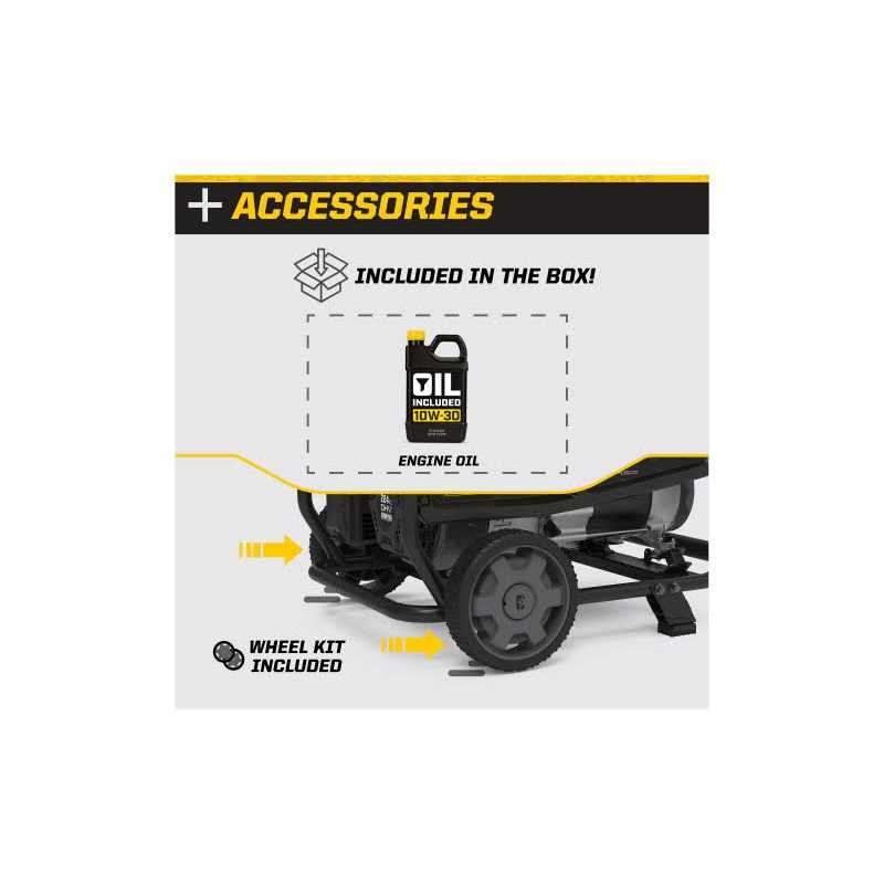 Cabela's Outdoorsman Series 5000W/4000W RV-Ready Portable Generator with CO Shield X19762