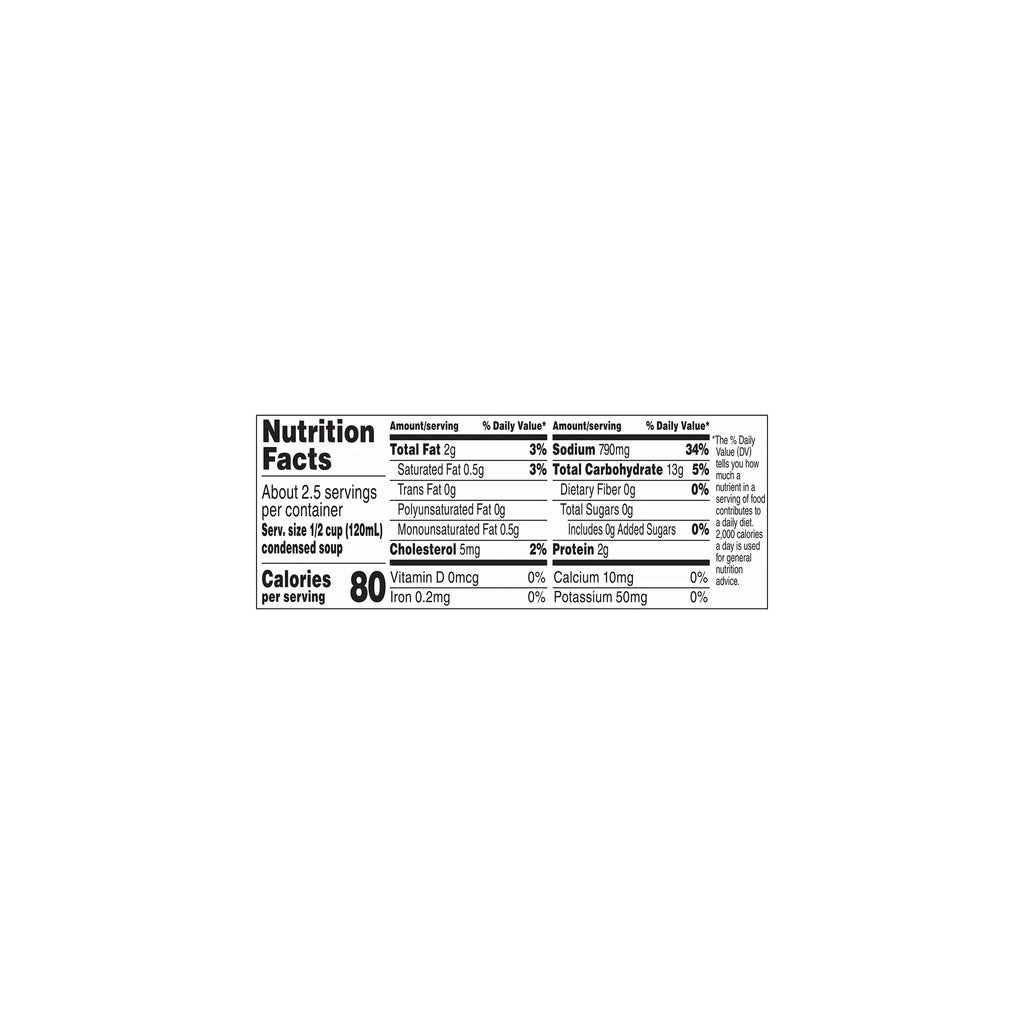 Campbell's Condensed Chicken with Rice Soup, 10.5oz (Pack of 6) X796188