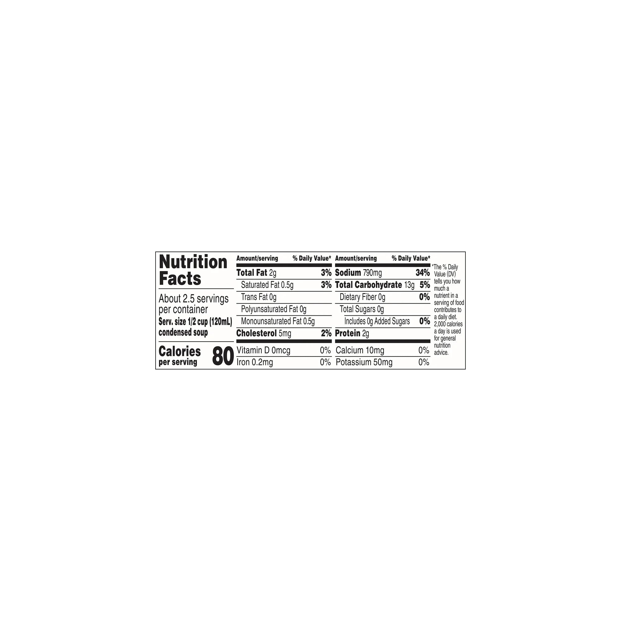Campbell's Condensed Chicken with Rice Soup, 10.5oz (Pack of 6) X796188