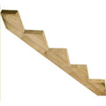 Severe Weather 5-Steps Pressure Treated Southern Yellow Pine Wood Outdoor Stair Stringer STR5212 - Shop Hardware Tools Online Store