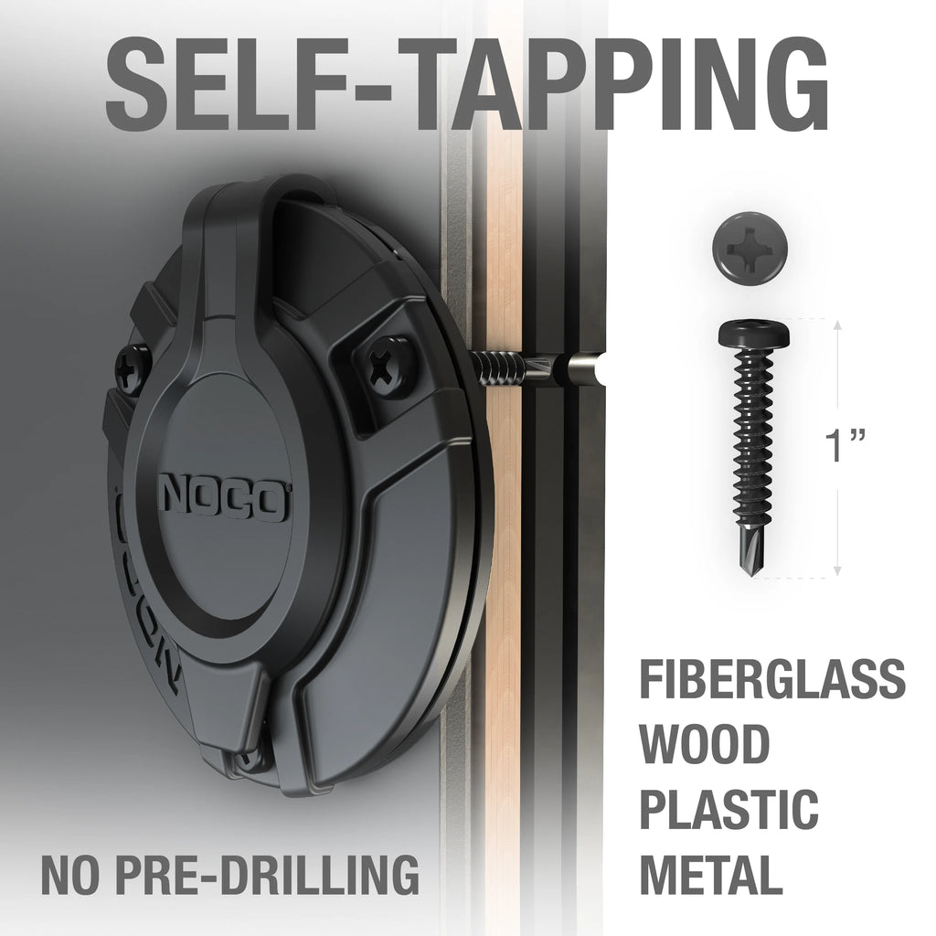 NOCO GCP1E 15 Amp 125V AC Power Inlet with 6-Foot Cord F956