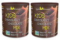 Chocolate Drink Mix Powder For Kids - All Natural, Dairy-Free, Vegan Chocolate Milk Mix - Just Add Any Milk Substitute - 14 oz (Pack of 2)