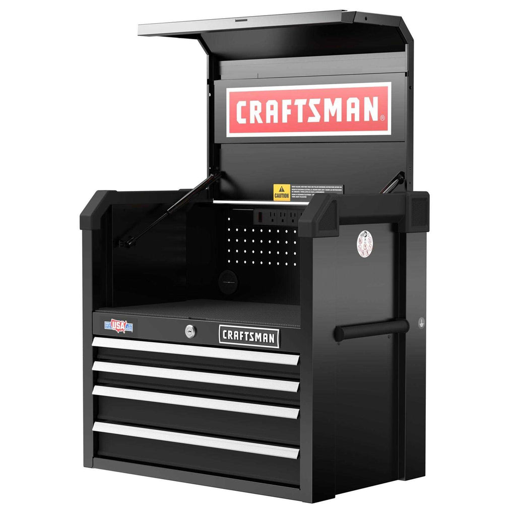 Craftsman 2000 Series 26-in W x 24.7-in H 4-Drawer Steel Tool Chest CMST98267BK - Shop Hardware Tools Online Store