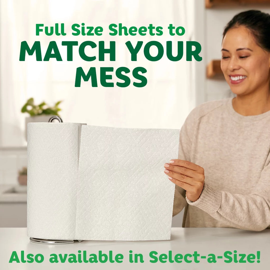 Bounty Full Sheet Paper Towels, 6 Mega Rolls R7769
