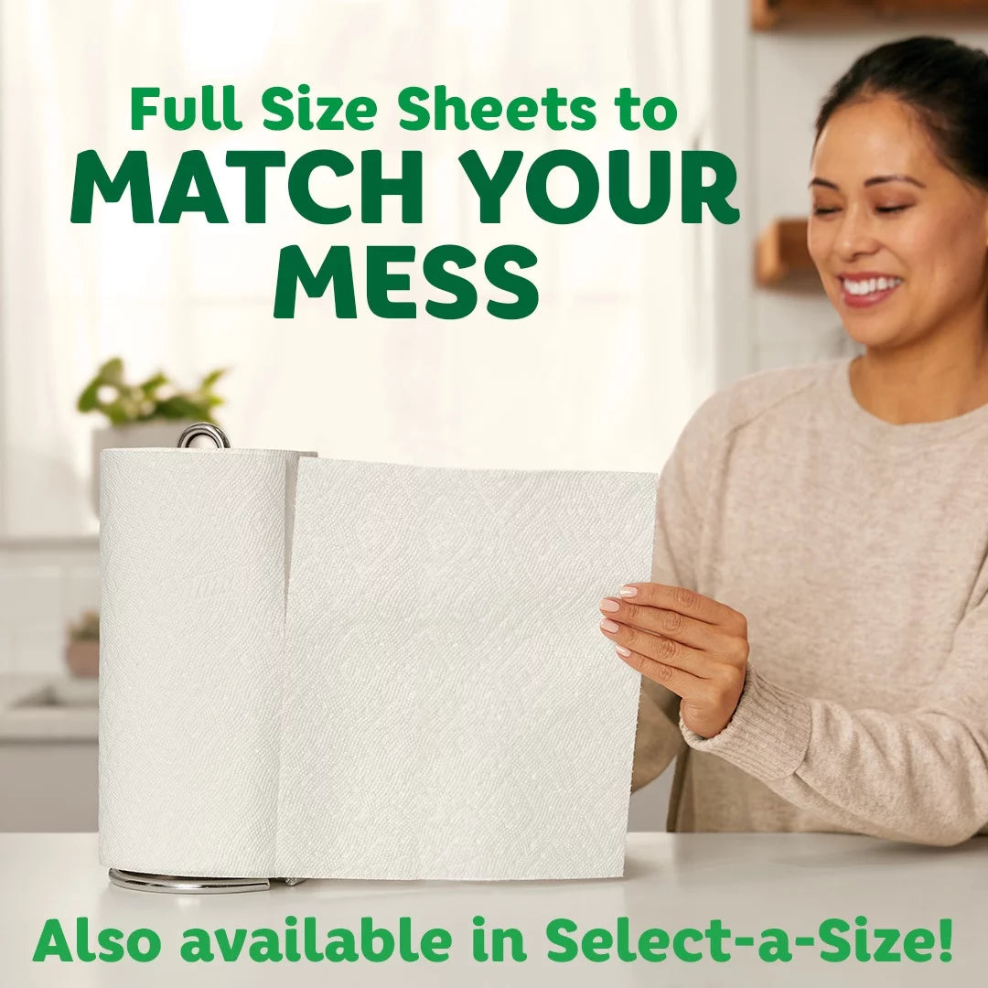 Bounty Full Sheet Paper Towels, 6 Mega Rolls R7769