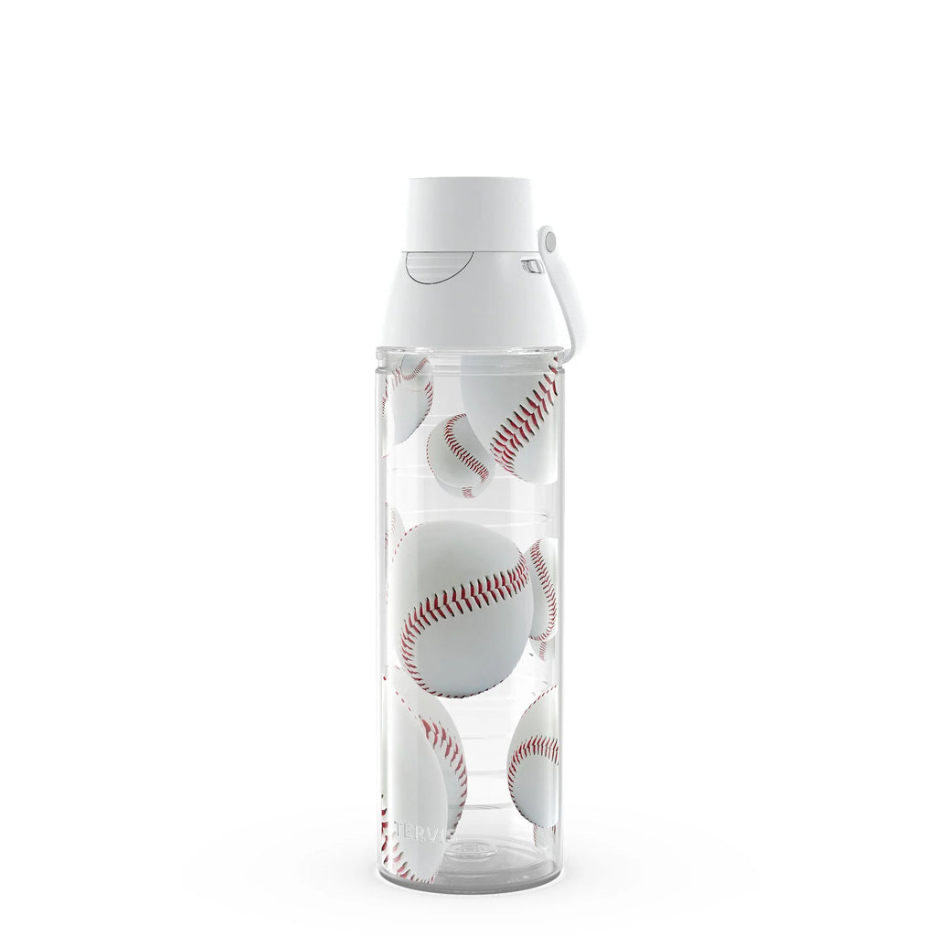 Tervis Baseballs Red & Mitt Background Made in USA Double Walled  Insulated Tumbler Travel Cup Keeps Drinks Cold & Hot, 24oz Venture Lite Water Bottle, Classic