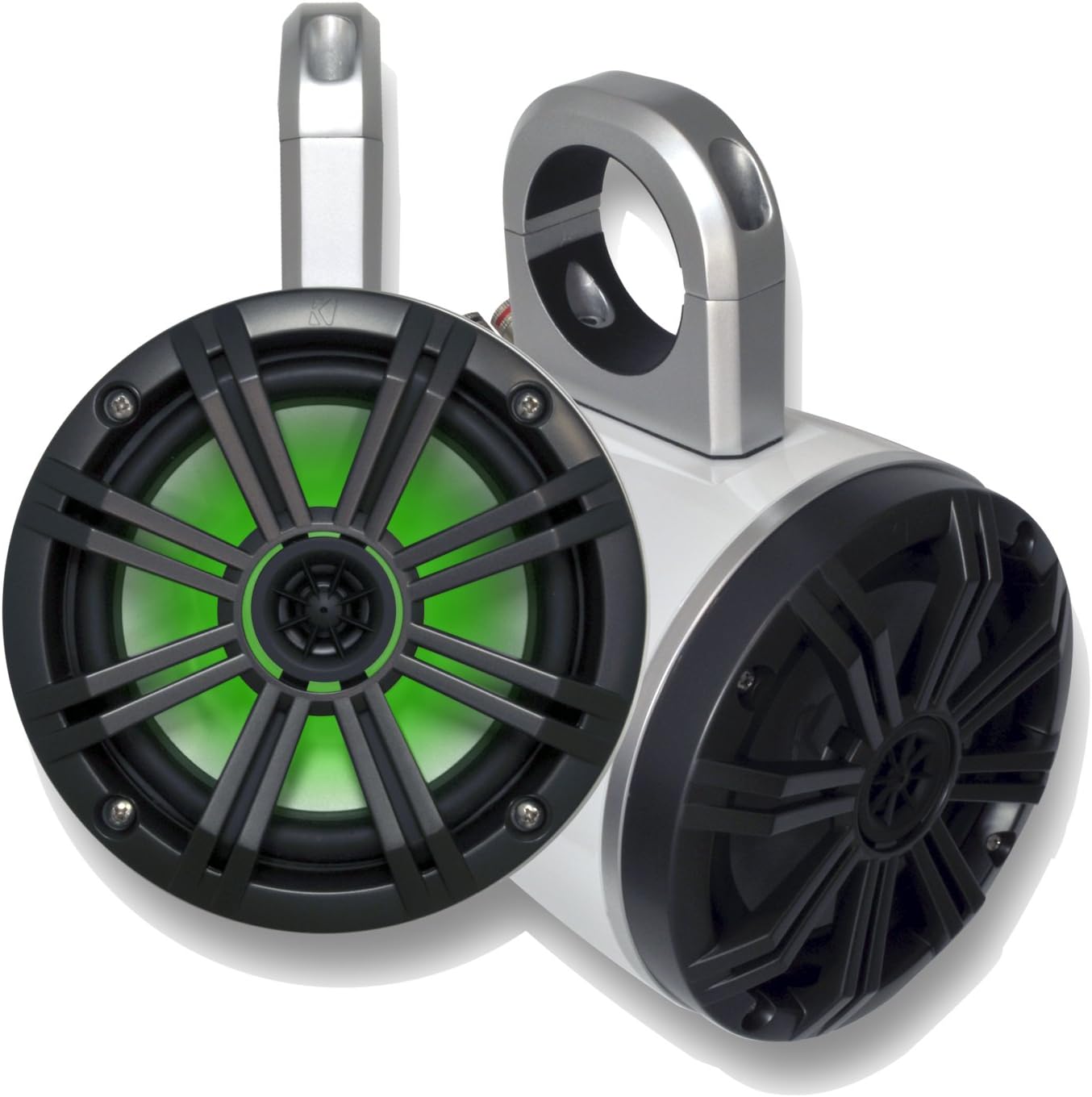 KICKER White Wake Tower System 6.5" Marine Speakers O642266