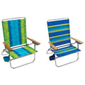 Rio Brands Sc602-2052005pk4 In-Easy Out 4-Position Beach Chair, 250 lbs