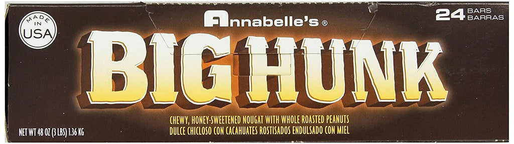 Annabelle's Big Hunk Candy Bar, 1.8 oz, 24-Pack R2863