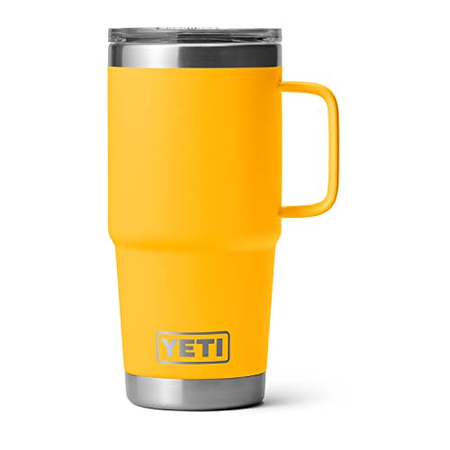 YETI Rambler 20 oz Stainless Steel Travel Mug with Stronghold Lid L9345