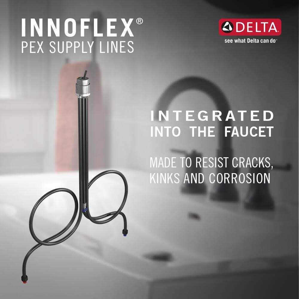Delta 559HAR-PD-DST Trinsic Single Hole Bathroom Faucet S7297