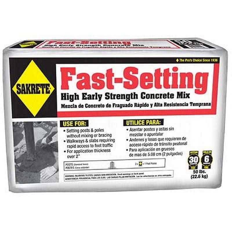 Sakrete Fast Setting Concrete Mix Y266649