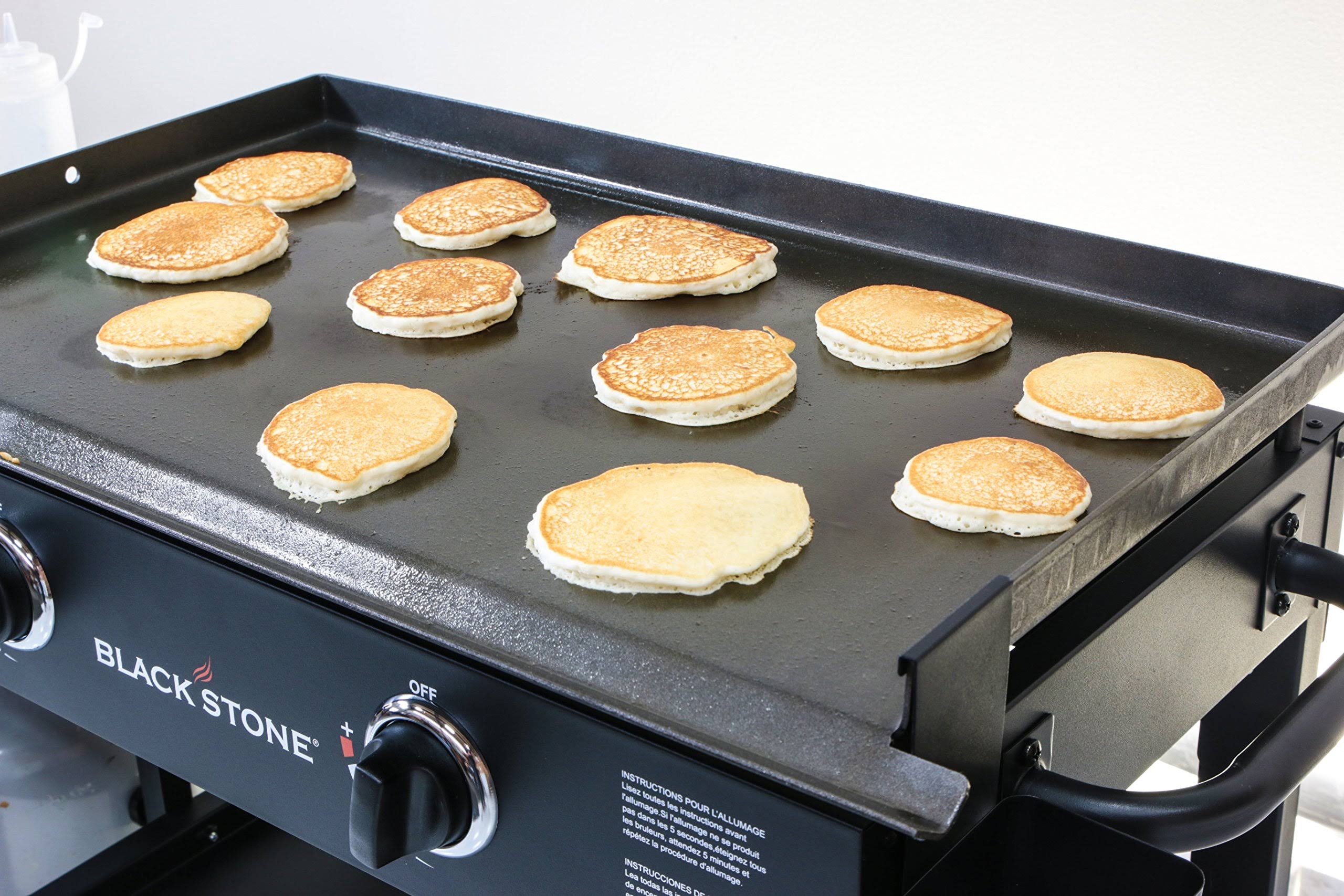 Blackstone 28 in 2-Burner Propane Gas Grill with Griddle Top N334