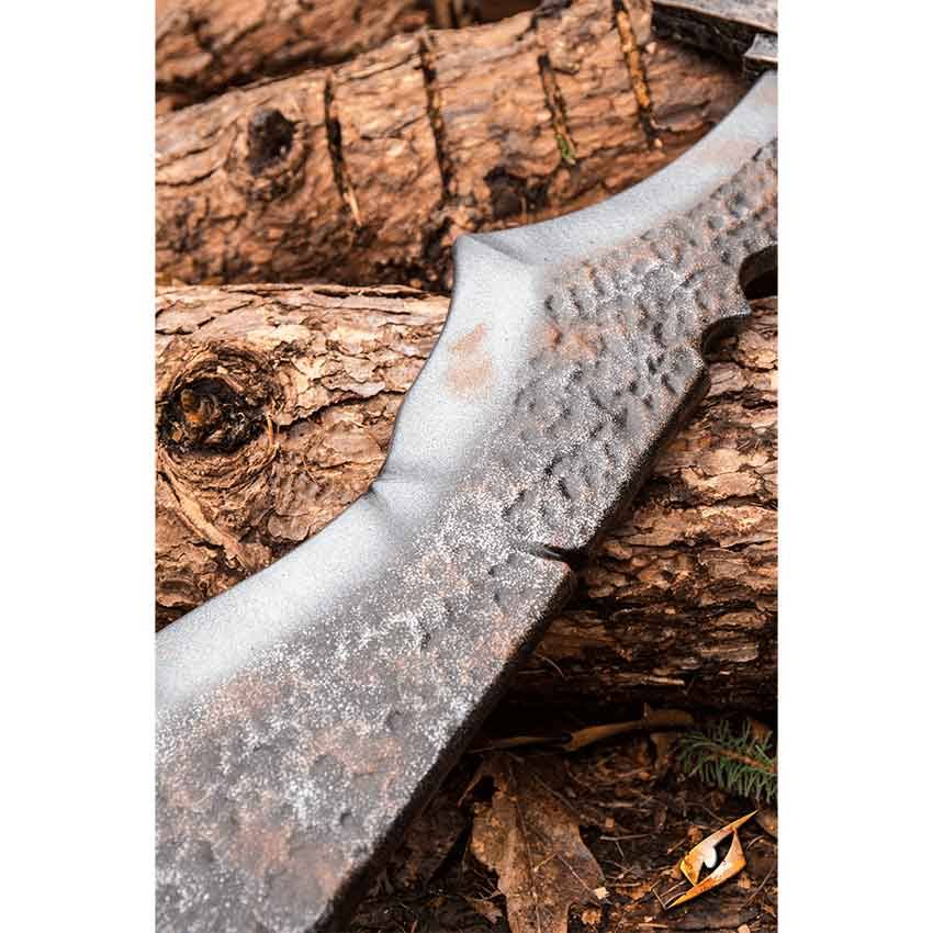 Medieval Collectibles Long LARP Orc Cleaver Leather R1828