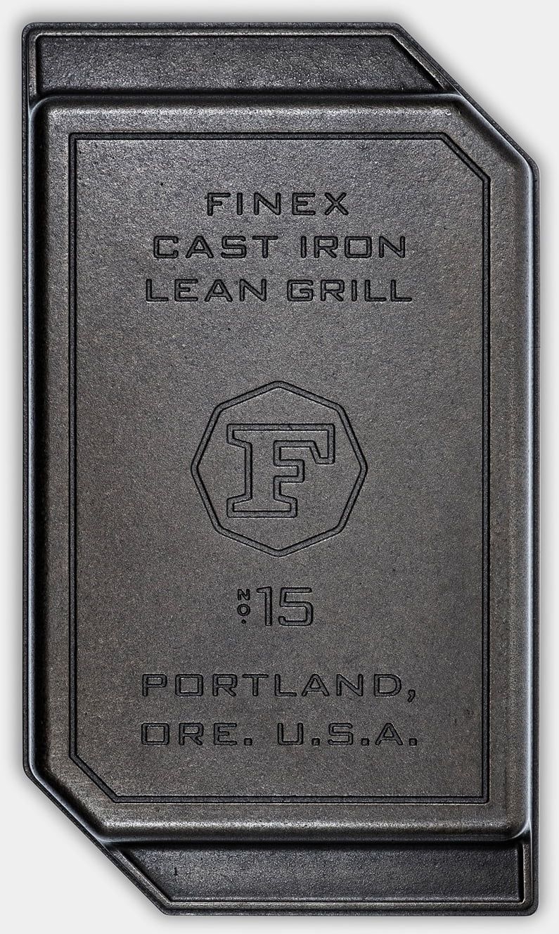 FINEX Cast Iron Lean Grill Pan 15" G34725