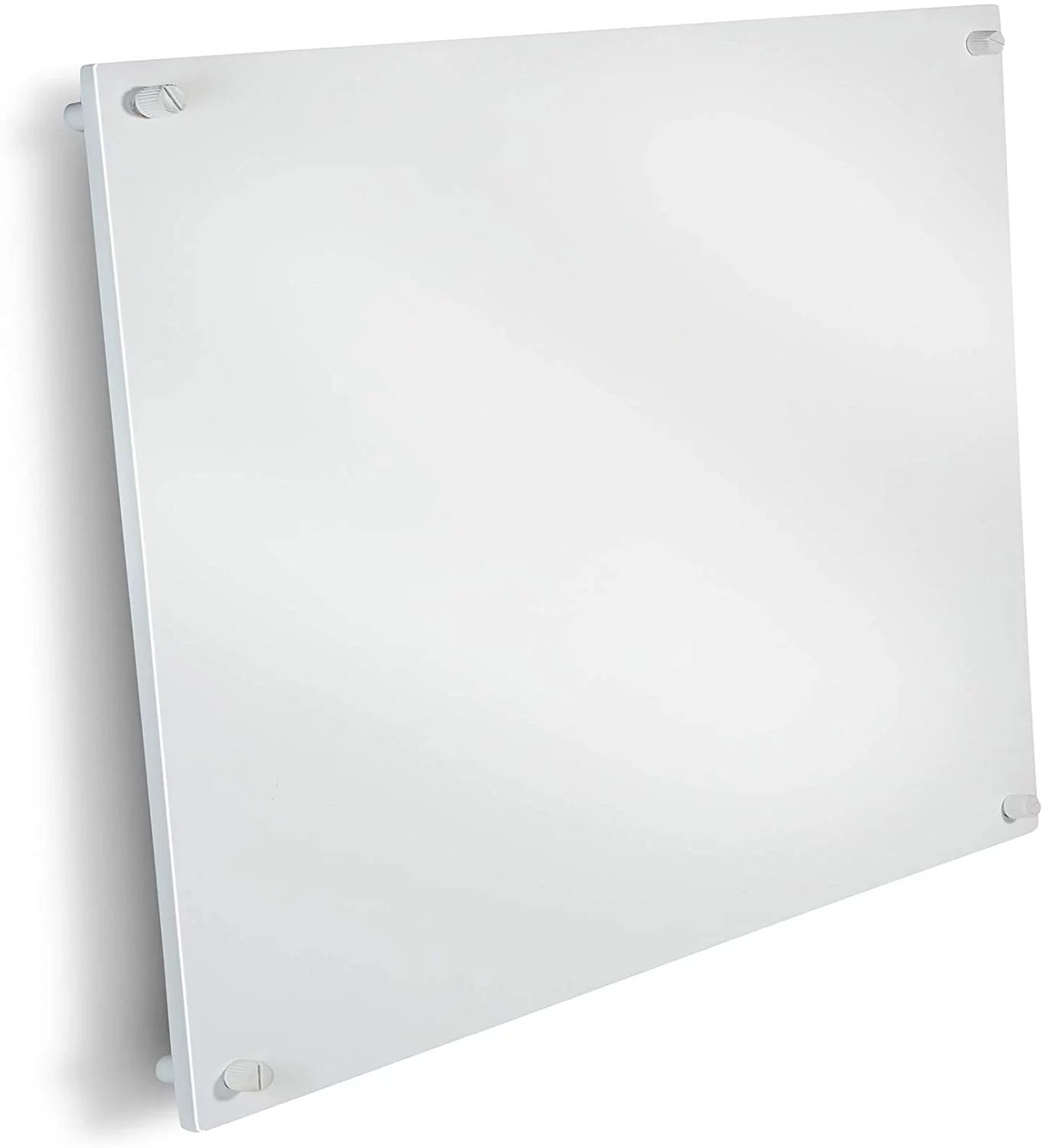 EconoHome Wall Mount Space Heater Panel - 250 Watt Splashproof Convection Heater - Ideal for 100 Sq Ft Room or Bathroom - 120V Electric Heater - Save Up to 50% of Heating Cost - Overheat Protection
