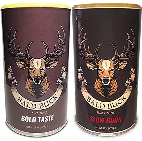 Bald Buck Seasoning Bold Taste & Slow Burn Combo (Pack of 2) L15423