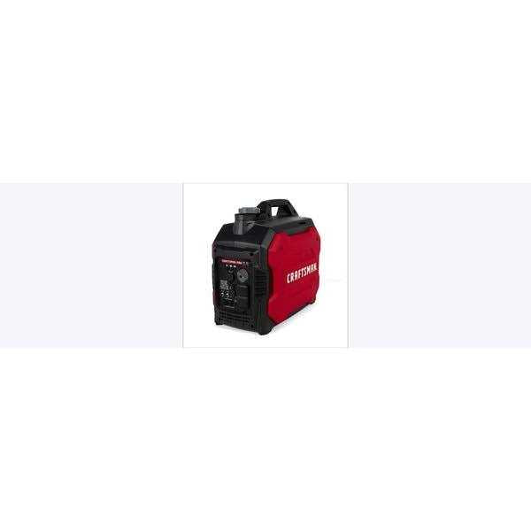 Craftsman C0010250 2500-Watt Gasoline Portable Inverter Generator L8998