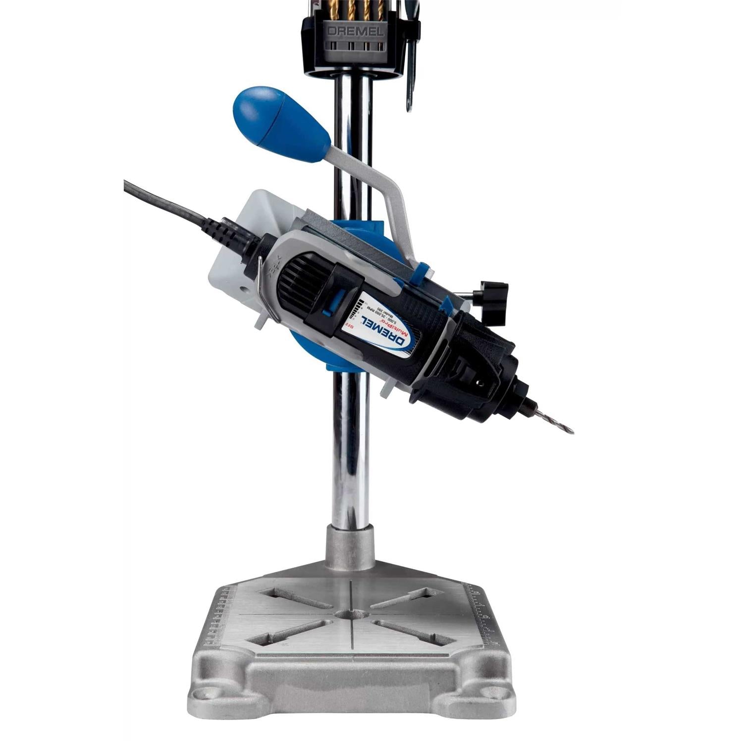 Dremel 220-01 Drill Press Rotary Tool Workstation Stand with Wrench U614476
