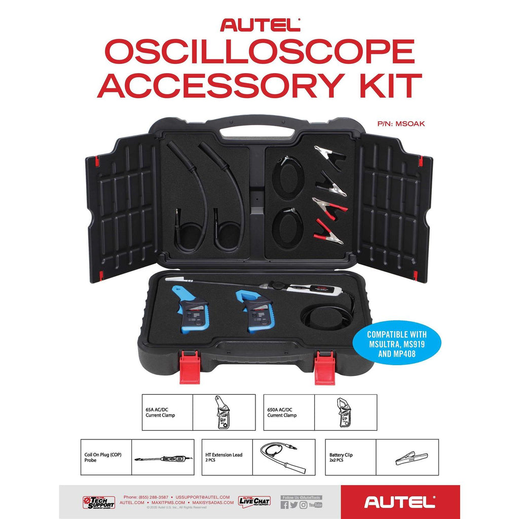 Autel MSOAK Oscilloscope Accessory Kit G7117